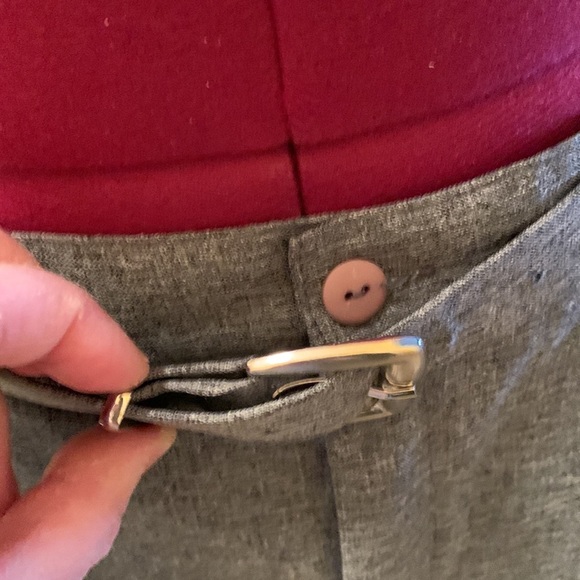 Amerique du Nord Pleated Trousers with matching belt - Picture 8 of 13